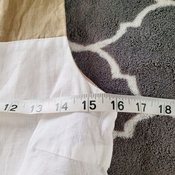 W118 Walter Baker Pleated Dress Size Xs 100% Linen Lined Lightweight Sleeveless - Picture 6 of 8